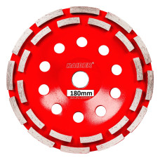 Cupa diamantata șlefuit 180×22.2mm Raider 209946