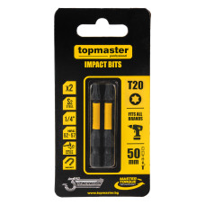 Bit de impact 50mm TX20, 2 buc. Topmaster 338737