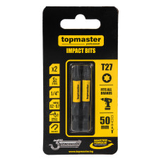 Bit de impact 50mm TX27, 2 buc. Topmaster 338739