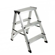 Scară dublă aluminiu 2x3 trepte