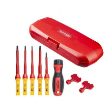Set 8 șurubelnițe izolate VDE 1000V cu mâner unic TOPMASTER TMP