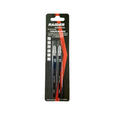 Set 2 lame fierăstrău pendular pentru lemn Raider 155418