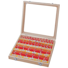 Set 35 freze profilate Router bits ø8mm. Raider 158305