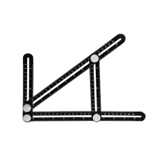 Riglă flexibilă segmentată, aluminium,25cm. Topmaster Proffesional