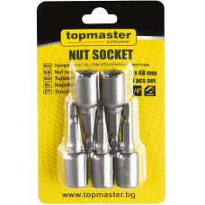 Set bită tubulară 10x48mm (magnet) Topmaster 338623