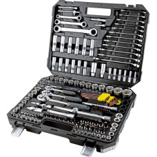 Набор бит/головок 1/4,3/8,1/2",4-32mm,Cr-V.150шт.Topmaster Proffesional