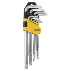 Набор из 9 коротких ключей Torx:TR10-TR50. Topmaster 390122