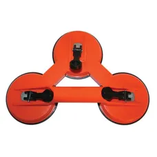 Ventuză triplă carcasă plastic 120Kg. Gadget 393301