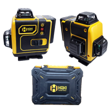 Nivelă laser 16 linii verzi, 4D, 30m, DISPLAY, 2 baterii HAKI HNL-16/LYC-DLTA16
