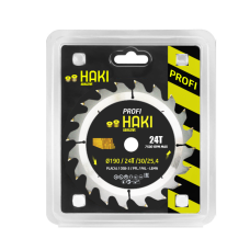 Disc lemn Haki PROFI – Ø190 24T 30/25,4
