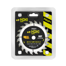 Disc lemn Haki PROFI – Ø210 60T 30/25,4
