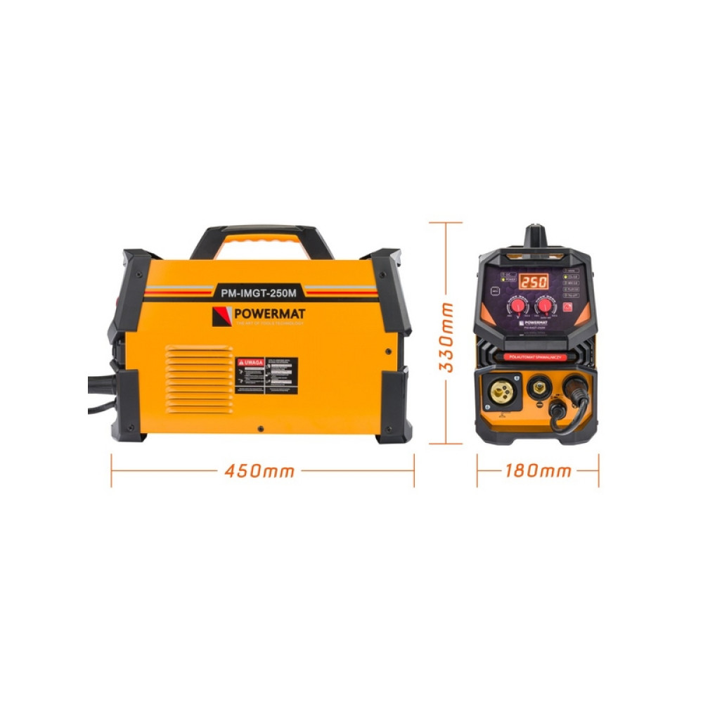 Aparat de sudat semiautomat Powermat PM-IMGT-250M
