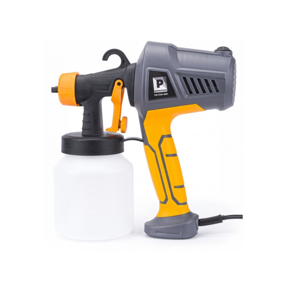 Pistol de pulverizare Powermat PM-PDM-500T, 500W, 1100ml/min