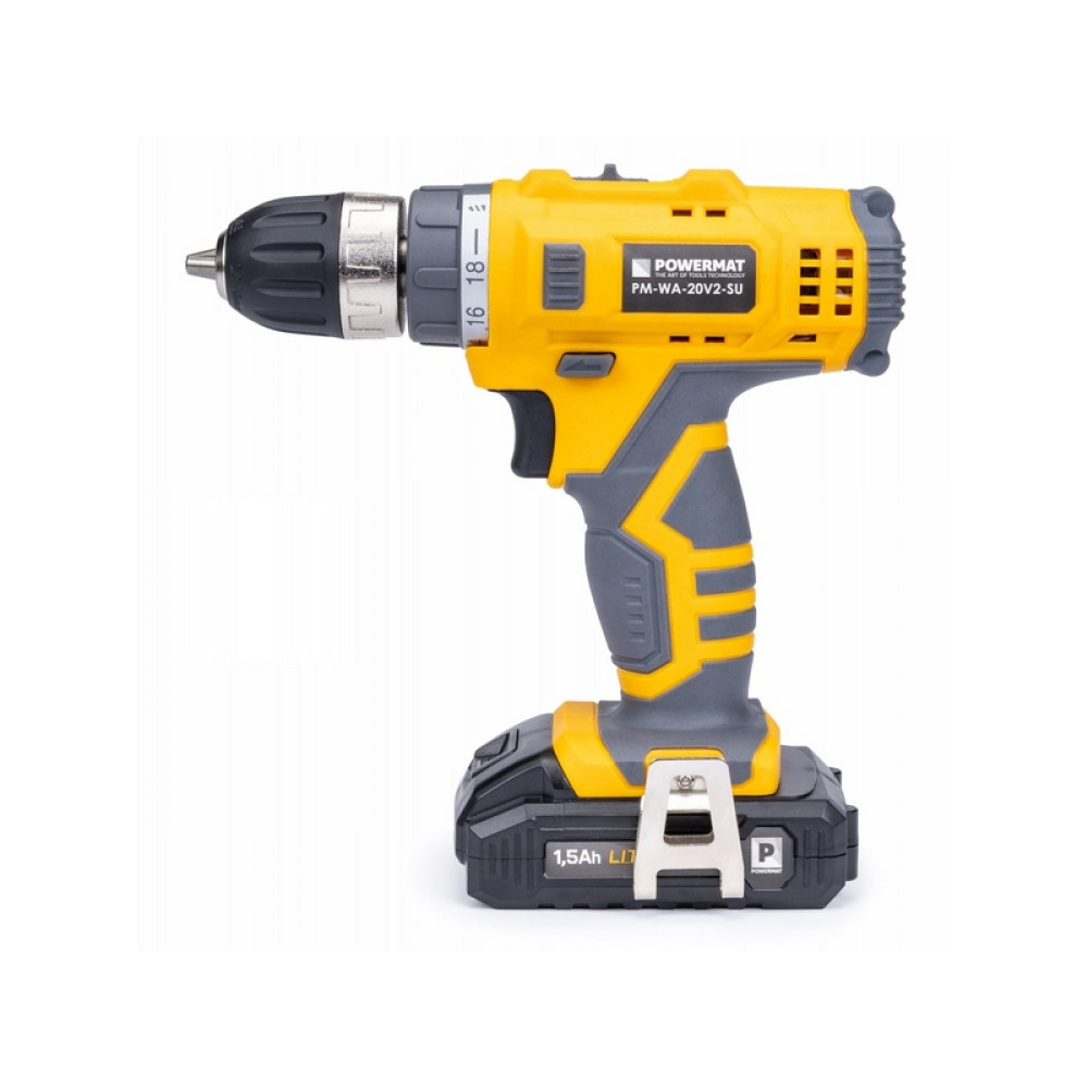 Шуруповерт аккумуляторный Powermat PM-WA-20V2-SU