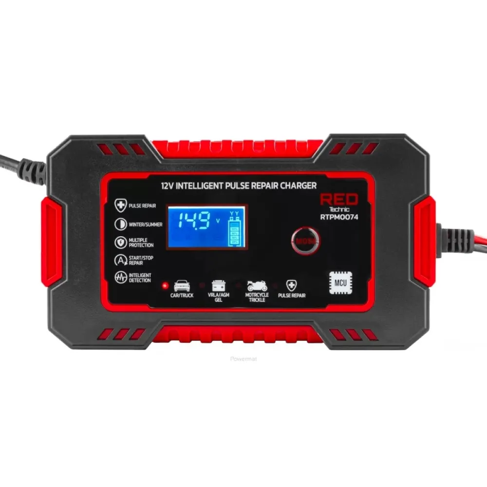 Încărcător baterie auto Red Technic RTPM0074
