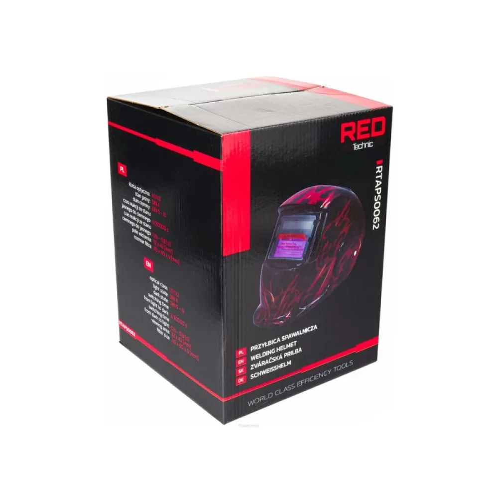 Masca pentru sudat Red Technic RTAPS0062
