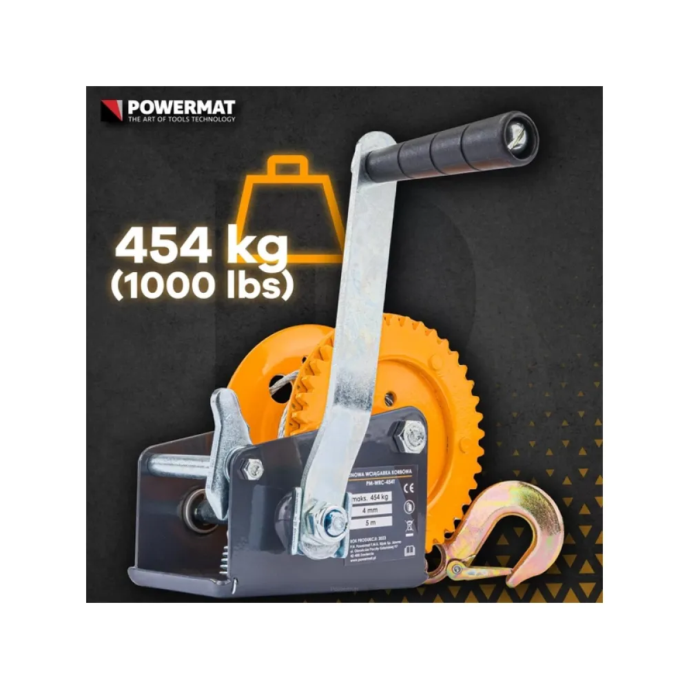 Troliu manual Powermat PM-WRC-454T