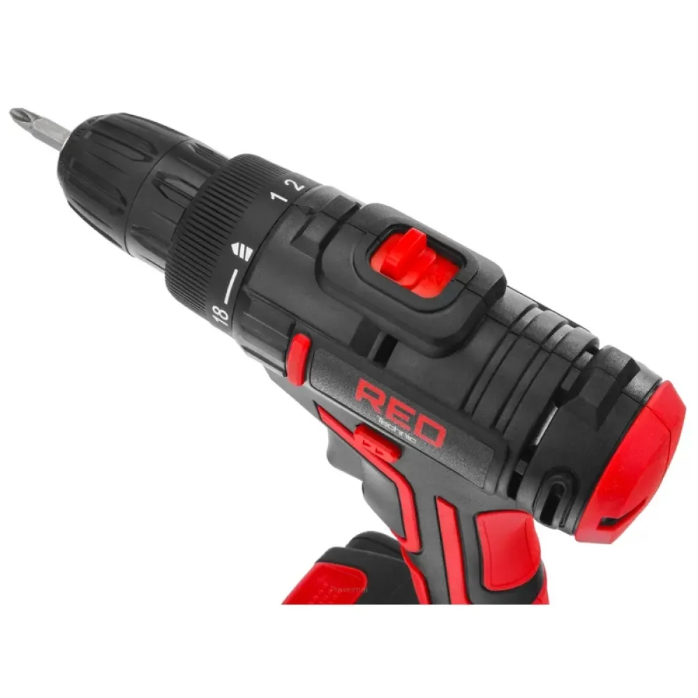 Mașină de înșurubat cu acumulator Red Technic RTWA0075 2,0 Ah