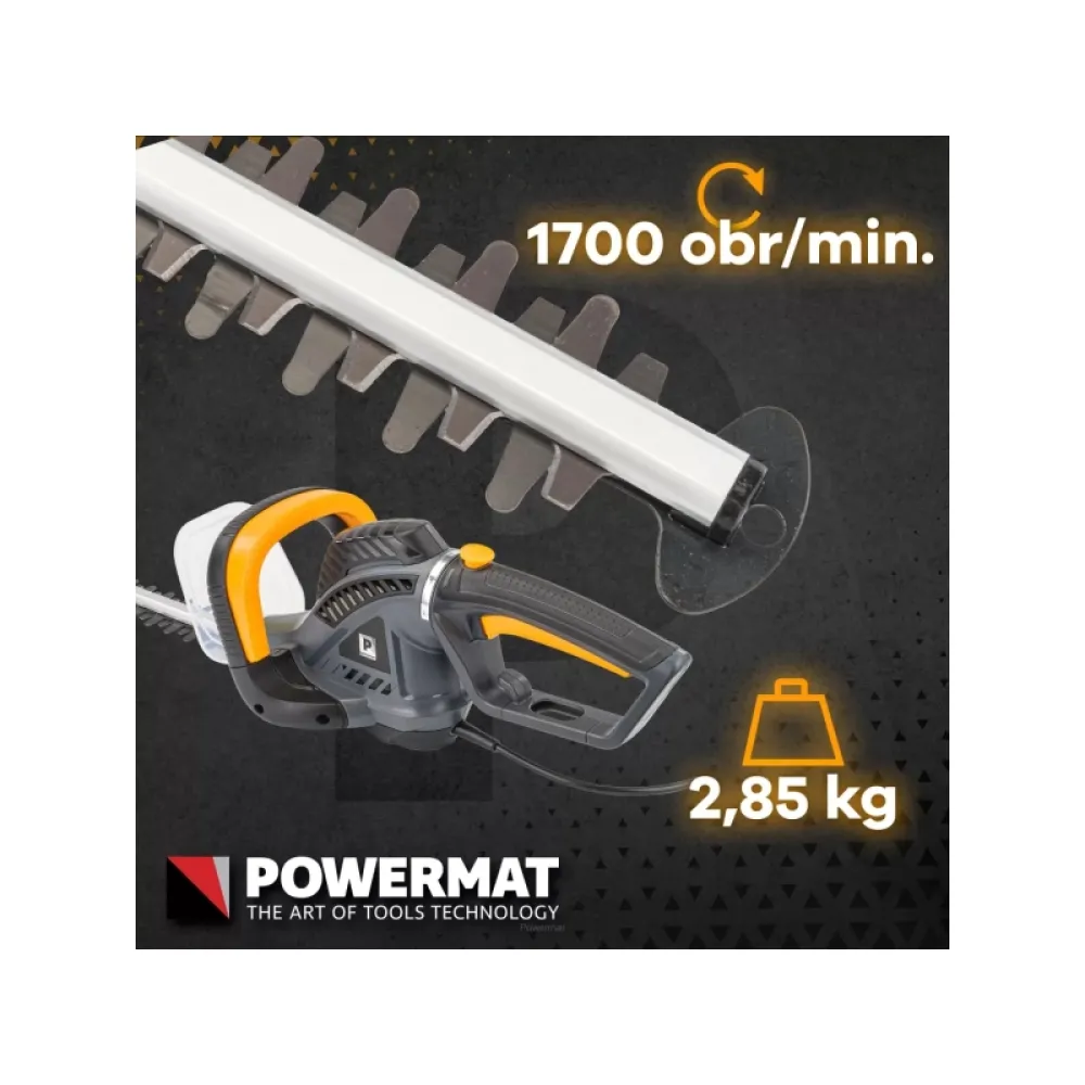Mașină de tuns gard viu Powermat PM-NE-1800M