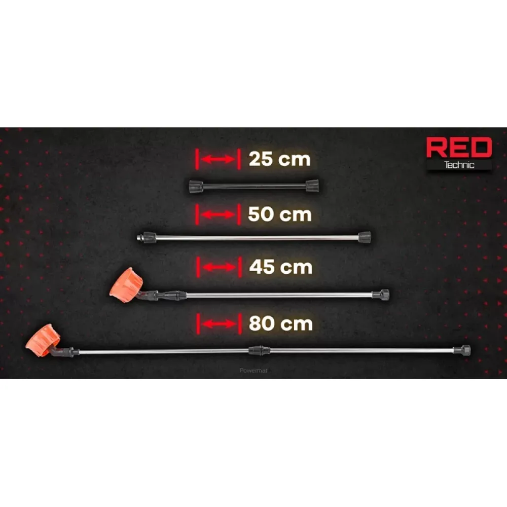 Stropitoare cu acumulator Red Technic RTOA0109, 20L, 8 Ah