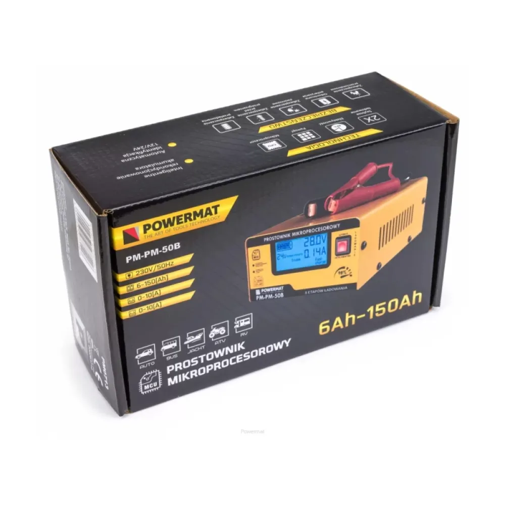 Încărcător de baterie auto Powermat PM-PM-50B