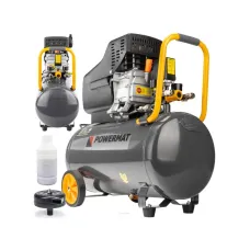 Compresor de aer Powermat PM-KO-50T, 50L, 1500W, 8 bar, 230V, 2850 rpm, 206 l/min