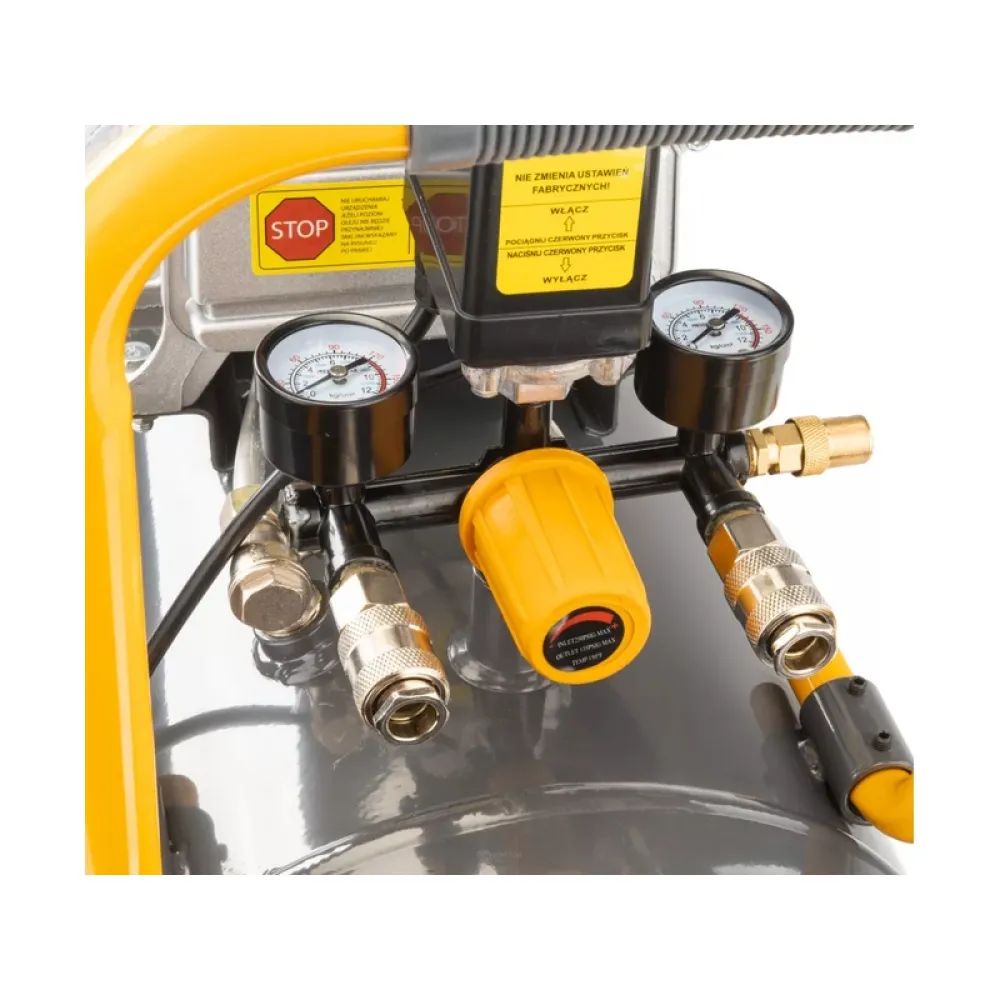 Compresor de aer Powermat PM-KO-50T, 50L, 1500W, 8 bar, 230V, 2850 rpm, 206 l/min