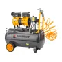 Compresor de aer fără ulei Powermat PM-KBO-50T, 50L, 8 bar, 1400W