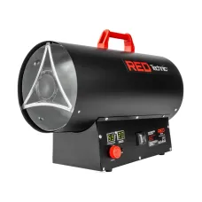 Aeroterma cu gaz 45KW TERMOSTAT LCD FURTUN+REDUCTOR RTNGG0118 Red Technic