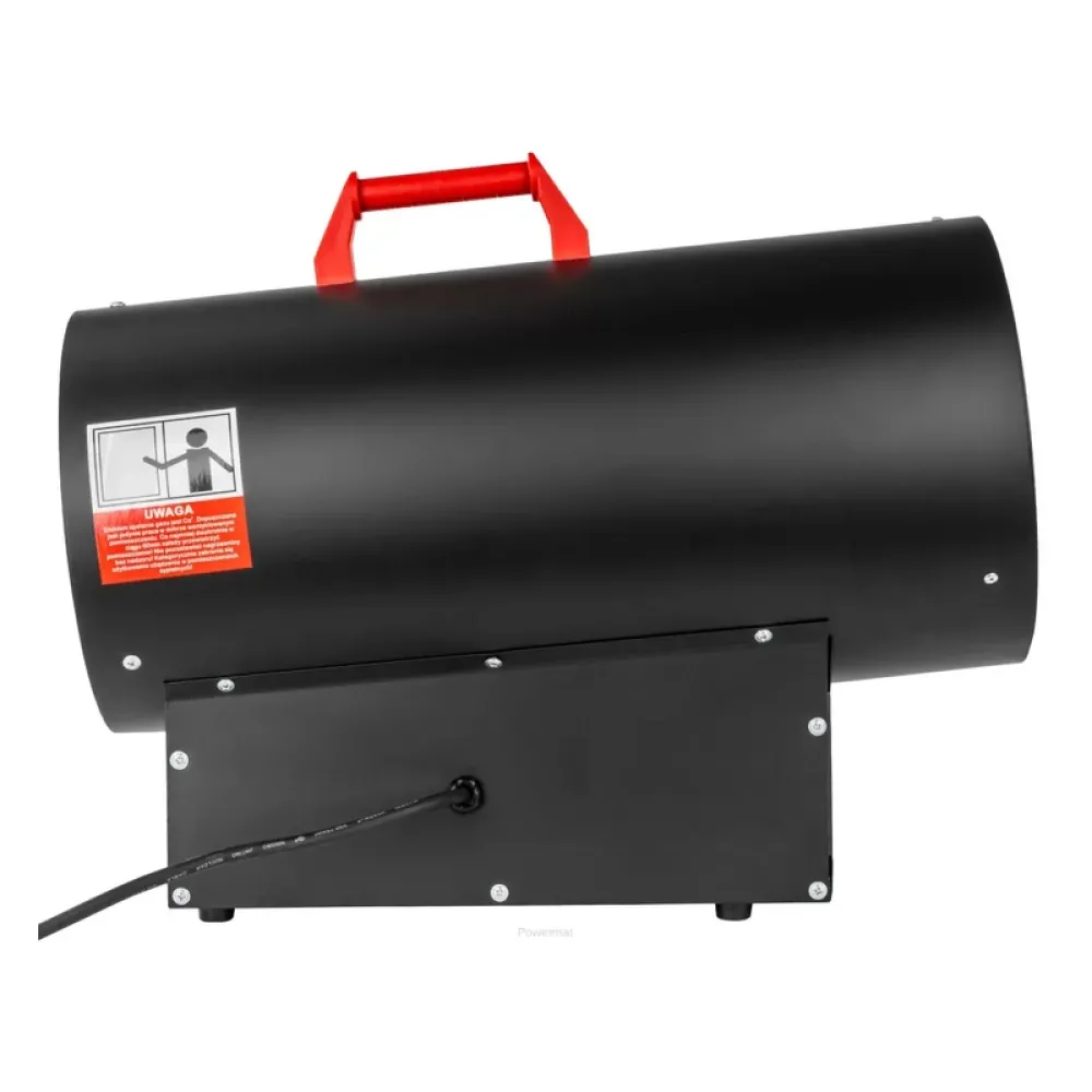 Aeroterma cu gaz 45KW TERMOSTAT LCD FURTUN+REDUCTOR RTNGG0118 Red Technic