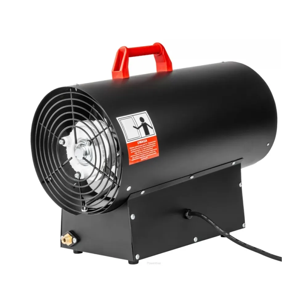 Aeroterma cu gaz 45KW TERMOSTAT LCD FURTUN+REDUCTOR RTNGG0118 Red Technic