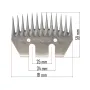Lame pentru masina de tuns oi Red Technic RTMDSO0147-NO