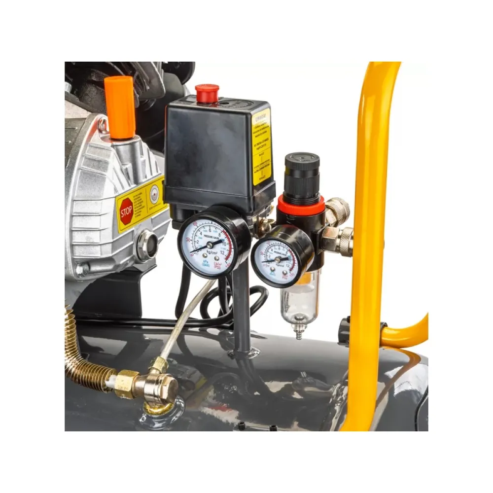 Compresor de aer Powermat PM-KO-100T-V2, 3 kW, 10 bar, 100 l