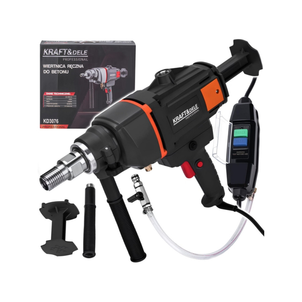 Mașină de găurit cu carotă diamantată Kraft&Dele KD3076, 2300W
