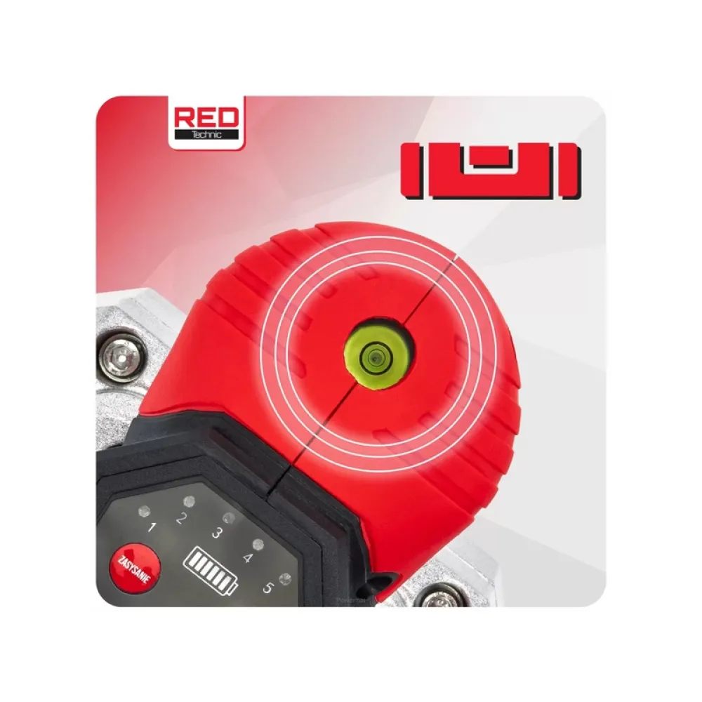 Ventuza vibratoare placi ceramice Red Technic RTAPW0155 2x2AH 150MM 100kg