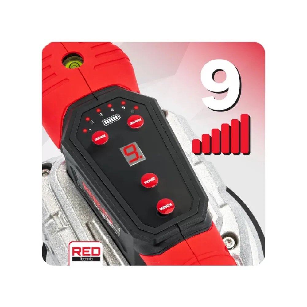 Ventuza vibratoare placi ceramice Red Technic RTAPW0155 2x2AH 150MM 100kg