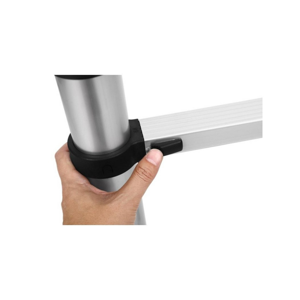 Scară din aluminiu telescopica 10 trepte / 3,2 m/max 150 kg KD4073