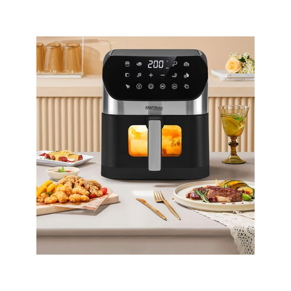 Friteuză cu aer cald 6L Kraft&Dele KD4108
