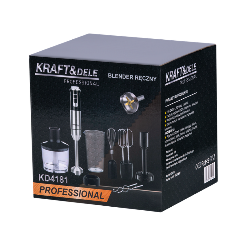 Blender 1500W + akcesoria KD4181