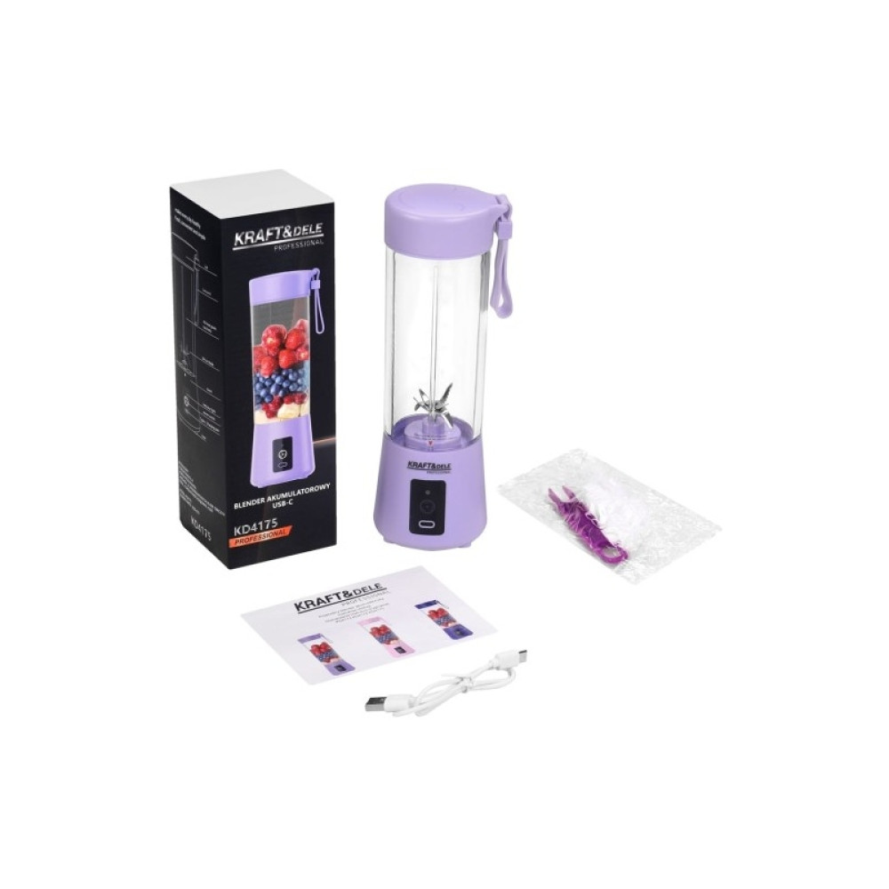 Blender cu baterie USB-C 380ml / 2x3000mAh KD4170