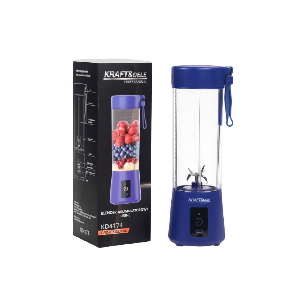 Blender cu baterie USB-C 380ml / 2x3000mAh KD4170