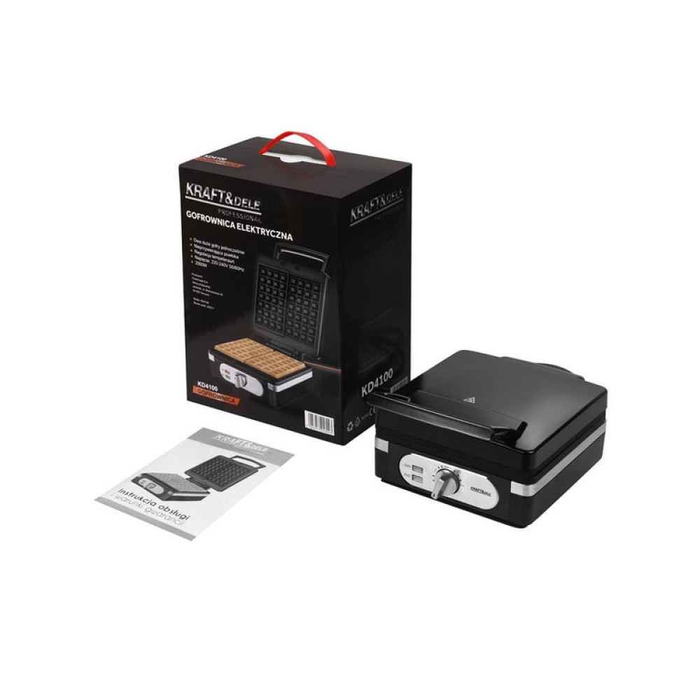 Aparat de copt vafe 2000W KD4100