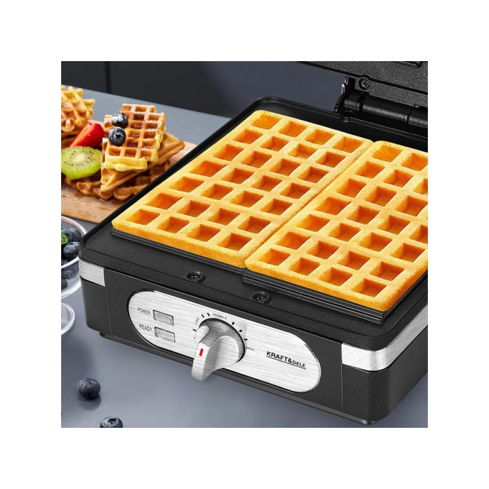 Aparat de copt vafe 2000W KD4100