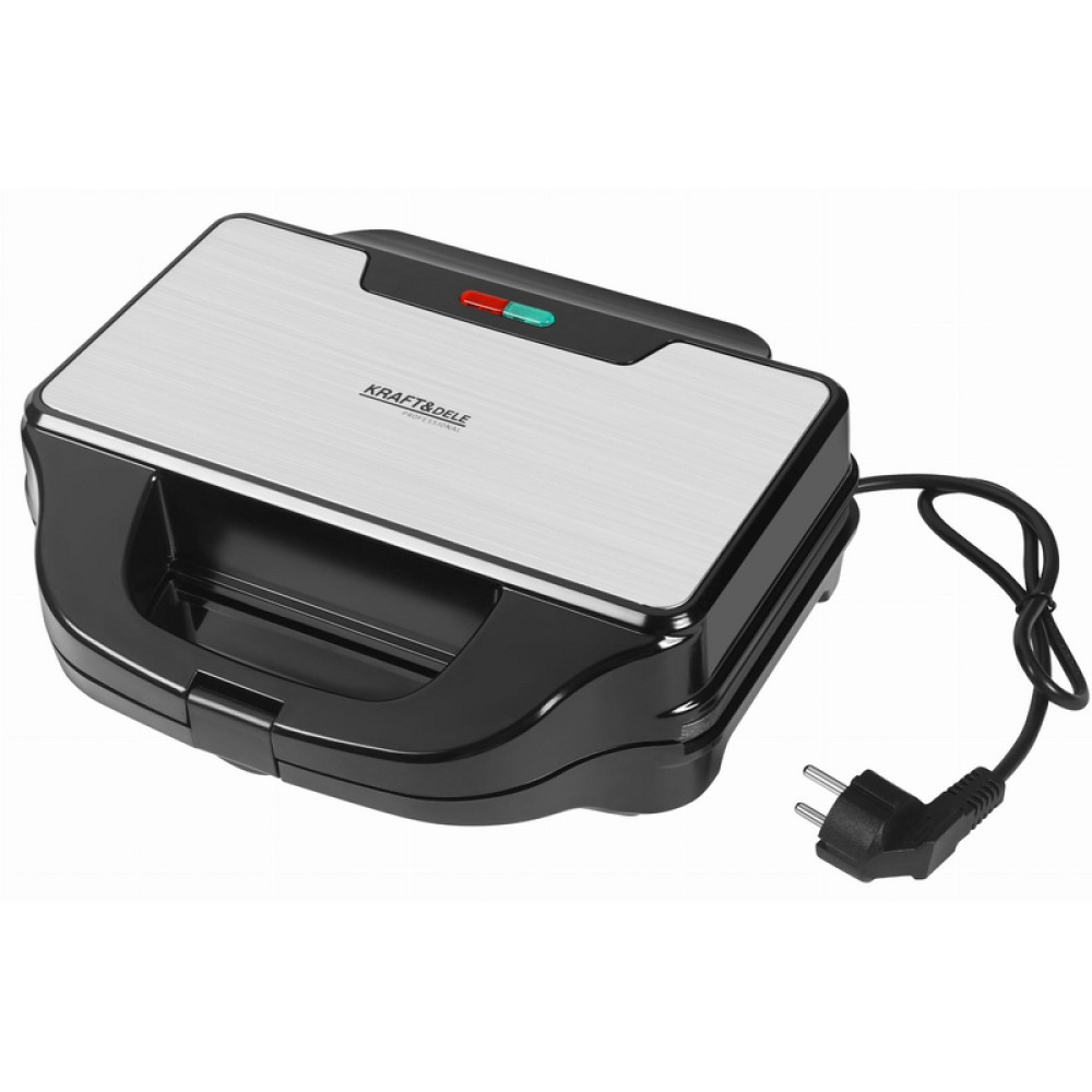 Prăjitor de vafe, pâine, electric cu inserții înlocuibile 3in1 1500W KD4133