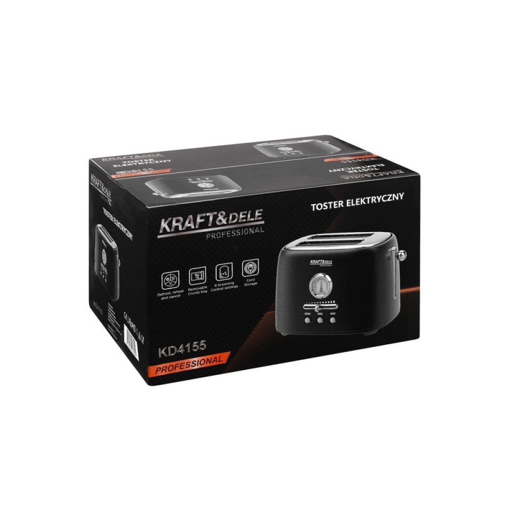 Prăjitor de pâine electric de 1000 W KD4155