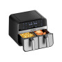 Friteuză cu aer cald Kraft&Dele KD4180 9L 2500W cu două camere + LCD