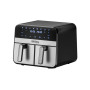 Friteuză cu aer cald Kraft&Dele KD4180 9L 2500W cu două camere + LCD