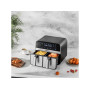Friteuză cu aer cald Kraft&Dele KD4180 9L 2500W cu două camere + LCD