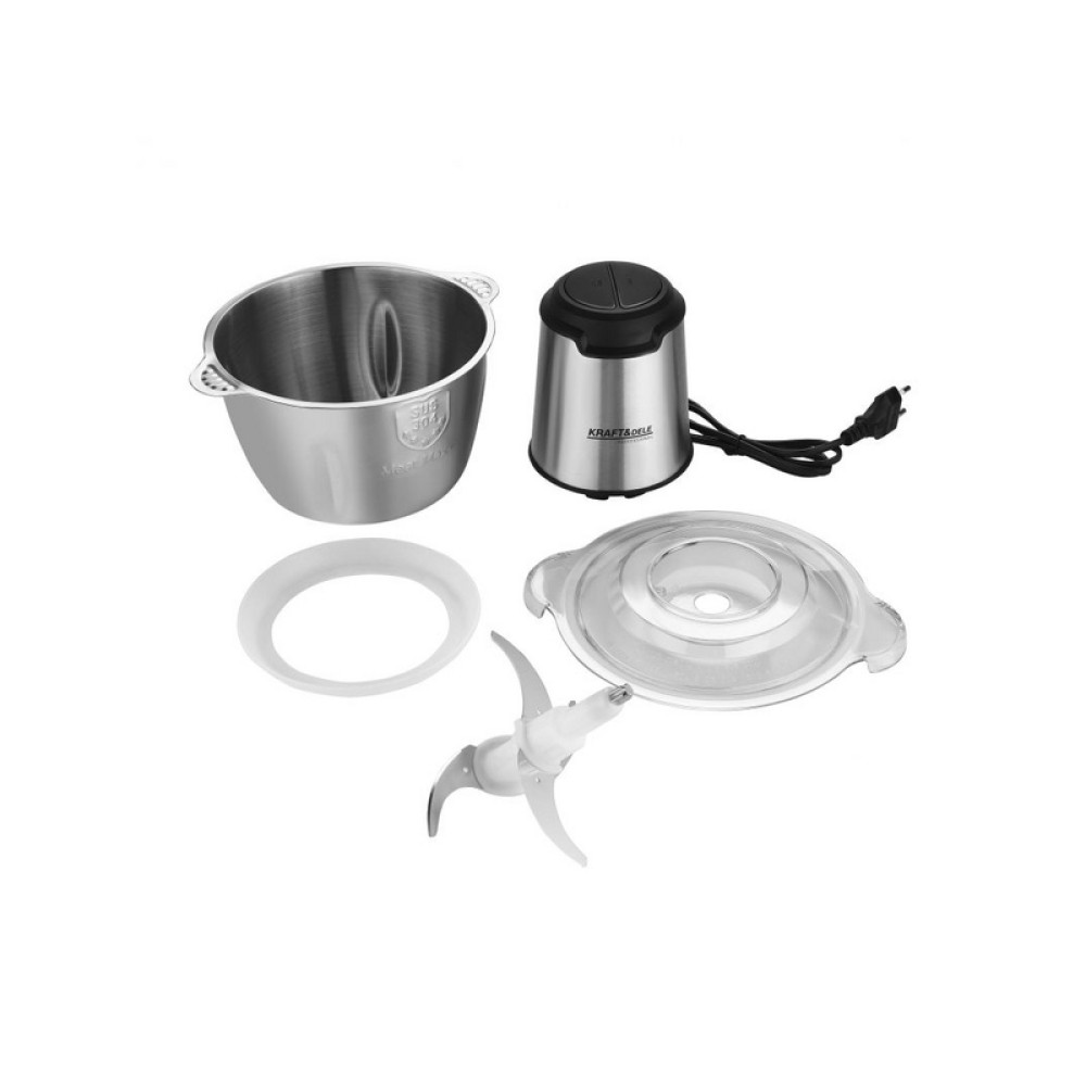 Tocator electric de carne si legume Kraft&Dele KD4121 2L 350W