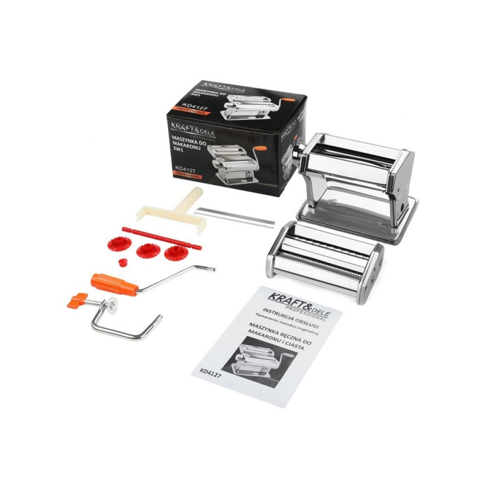 Mașină manuală de paste 3 în 1 Kraft&Dele KD4127